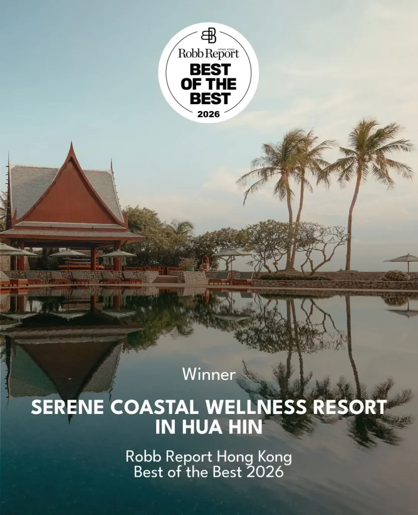 Chiva-Som Hua Hin wellness resort design by WELL Architecture & Design